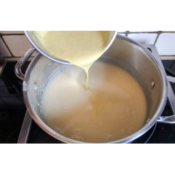 verser jus des moules