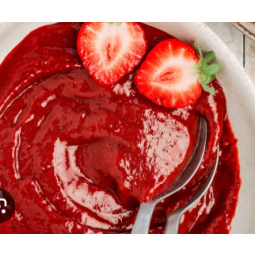 Purée de fraises