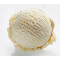boule glâce vanille