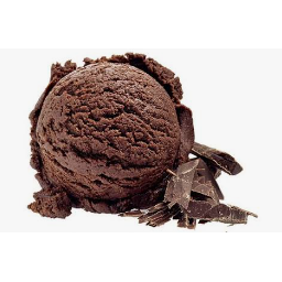 boule glâce chocolat
